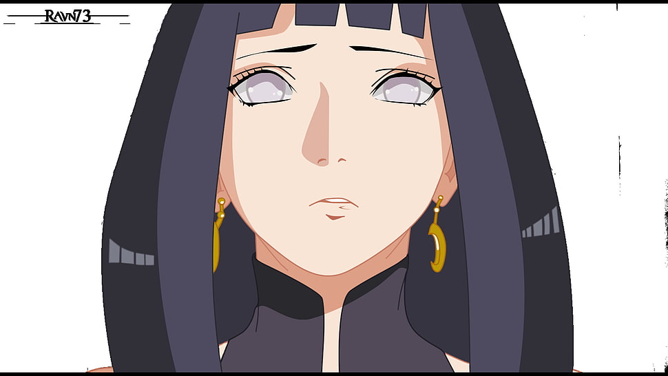 Hinata from Naruto HD wallpaper