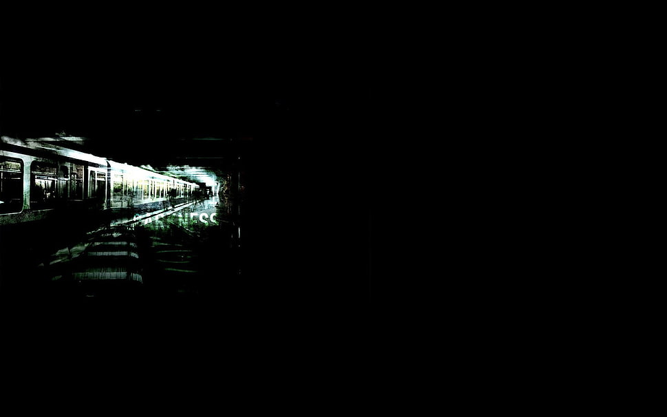 black background HD wallpaper