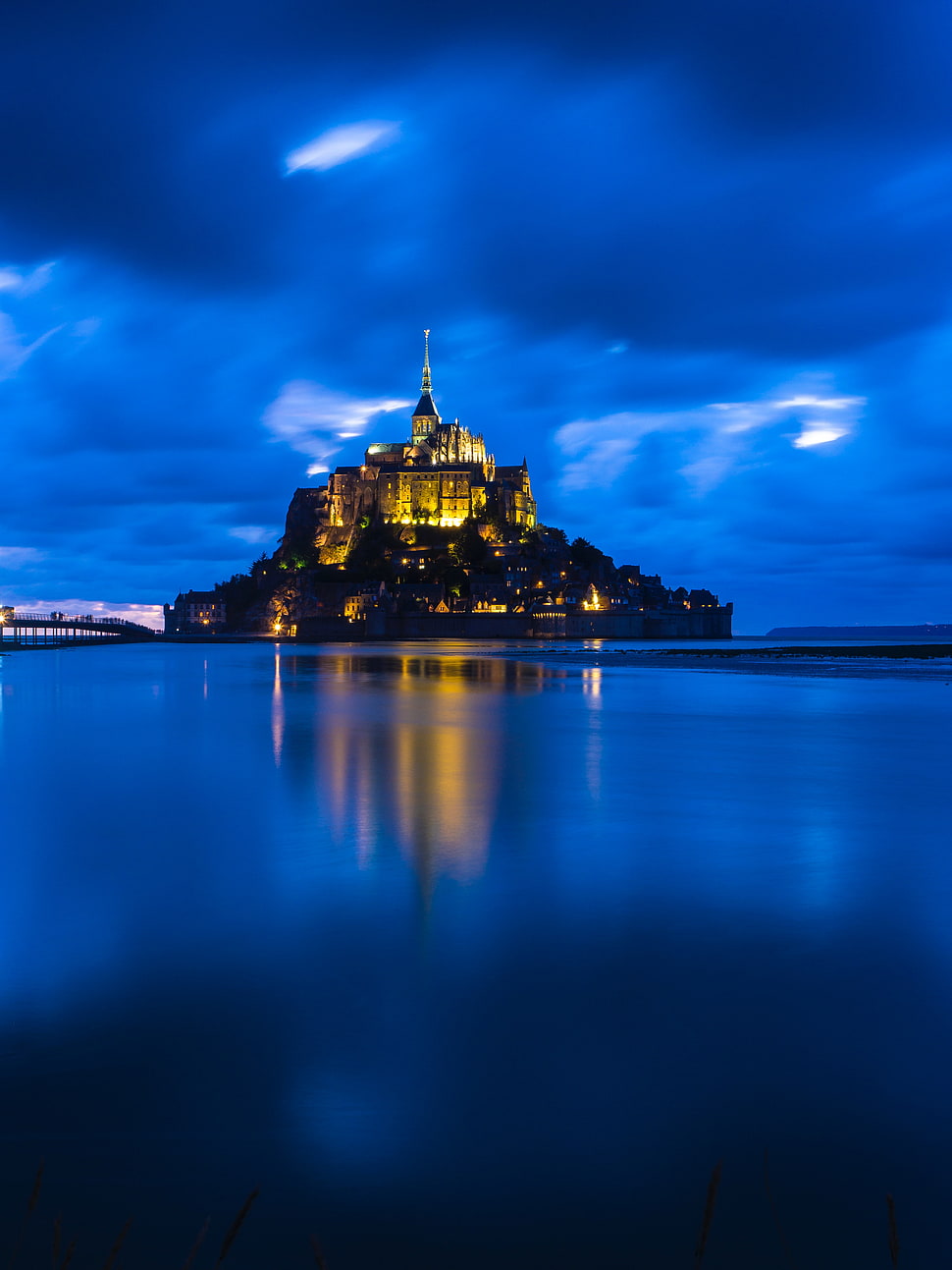 Mont St. Michel, France HD wallpaper