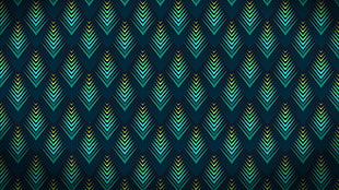 pattern, peacocks, geometry