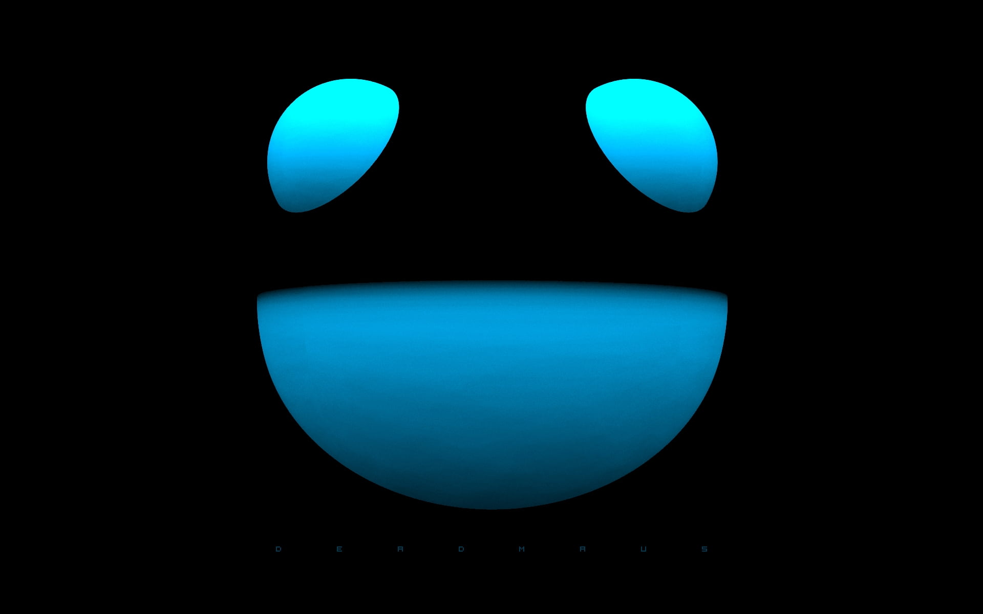 blue smiley emoji