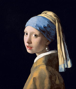 girl with a pearl earring painting HD wallpaper