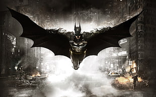 Batman Dark Knight 3D wallpaper HD wallpaper