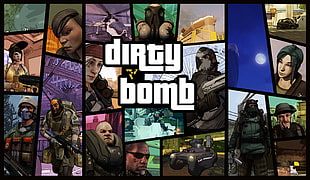 Dirty Bomb game poster, Dirty Bomb, Grand Theft Auto HD wallpaper