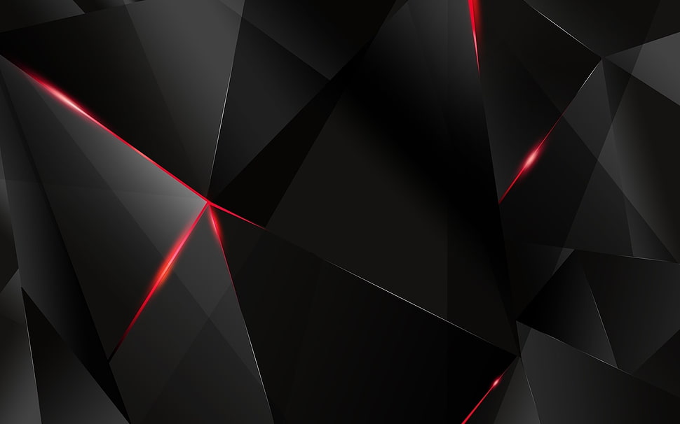 black and red diamond HD wallpaper
