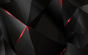 black and red diamond