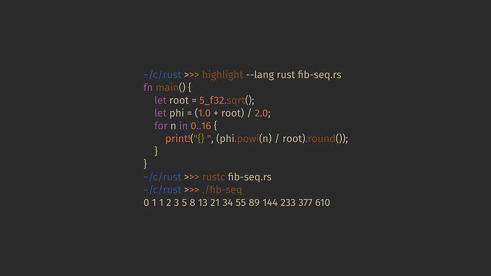 -/c/rust text HD wallpaper