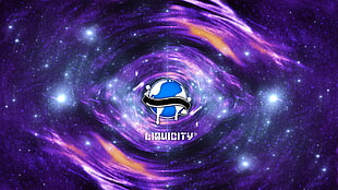 Liquicity digital wallpaper, Liquicity, space, sky, colorful