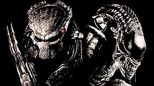 Alien vs Predator wallpaper, Predator (movie), movies, Alien (movie)