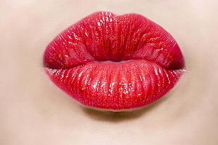 person red lips