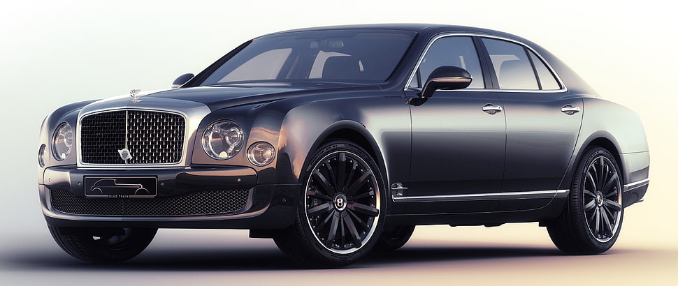 photo of black Bentley sedan HD wallpaper