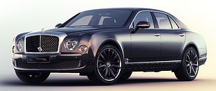 photo of black Bentley sedan
