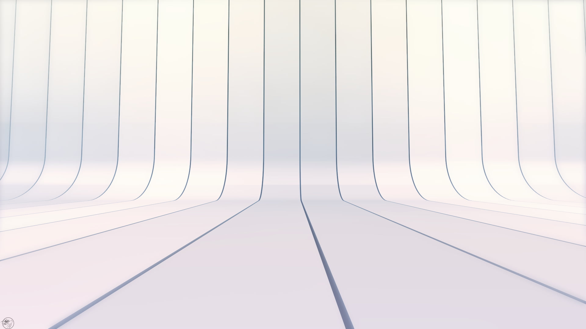 white surface, abstract, 3D, lines, bright