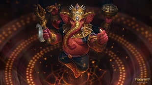 Lord Ganesha poster HD wallpaper