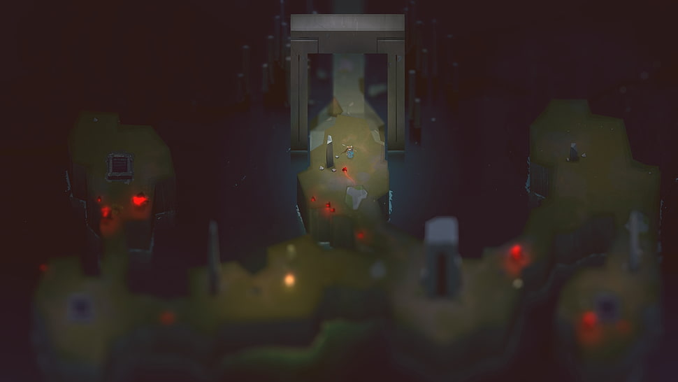 Below, Capy, digital art, artwork HD wallpaper