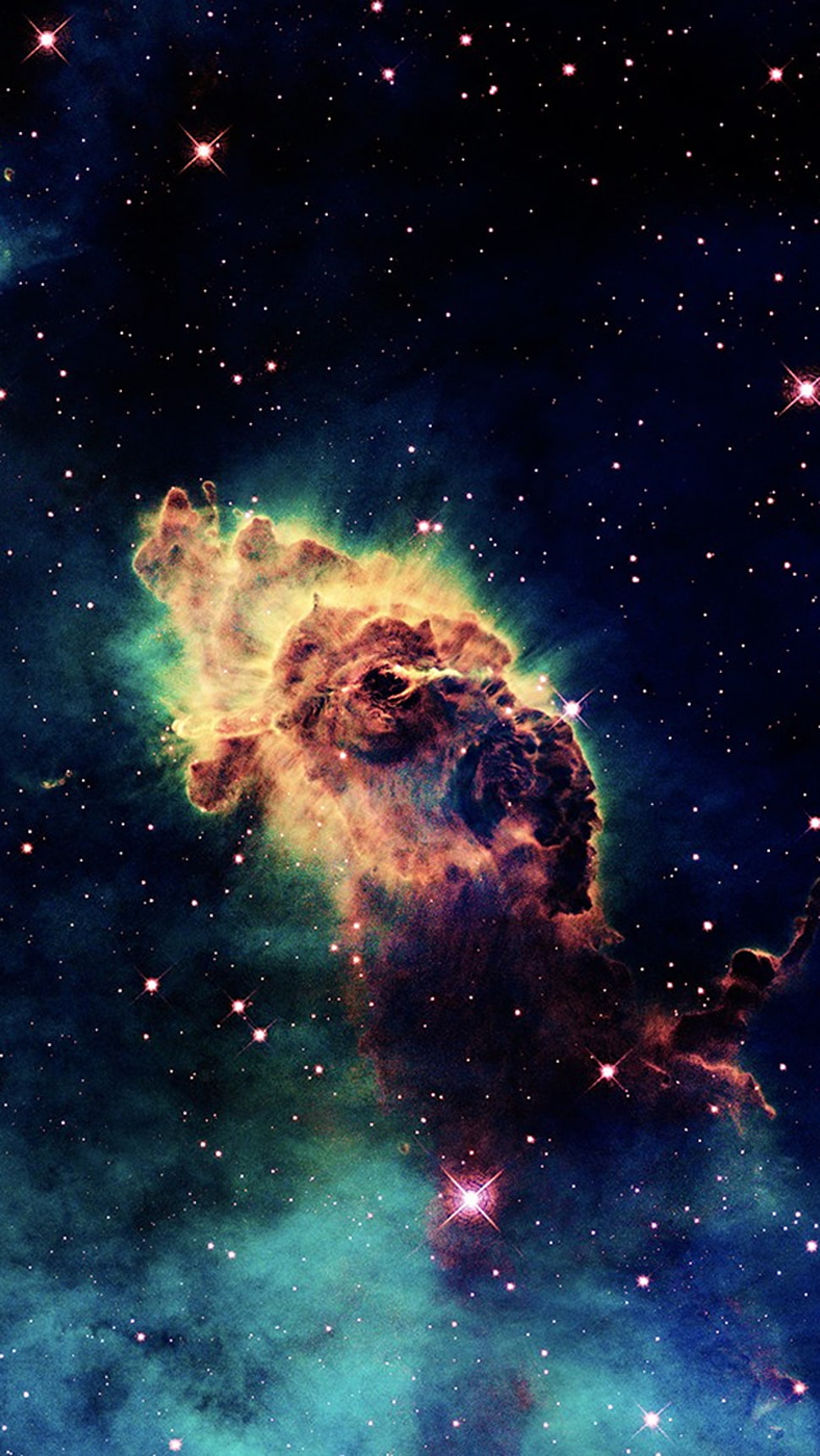 galaxy burst HD wallpaper