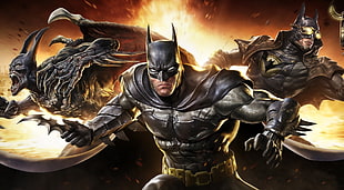 Batman wallpaper, video games, artwork, Batman