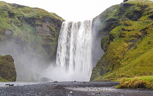Scogafoss, Iceland, waterfall, river