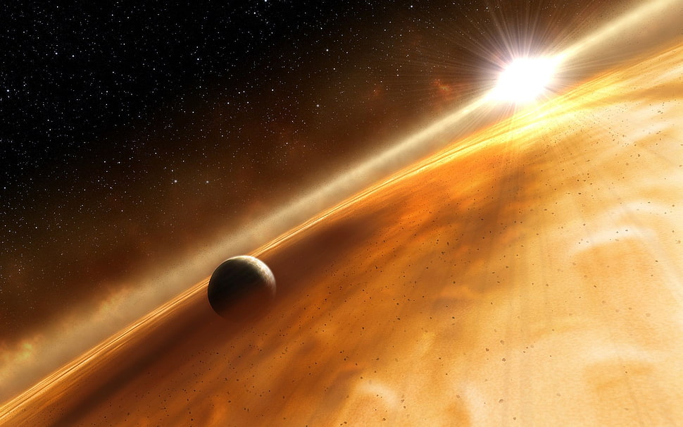 planet wallpaper, planet, space HD wallpaper