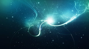 underwater photography of lights