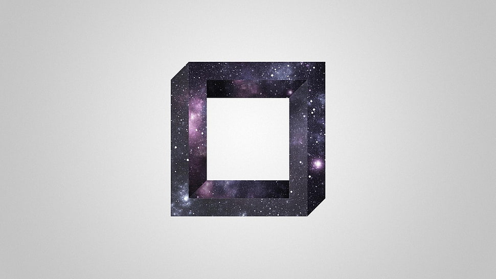 square black rack, abstract HD wallpaper