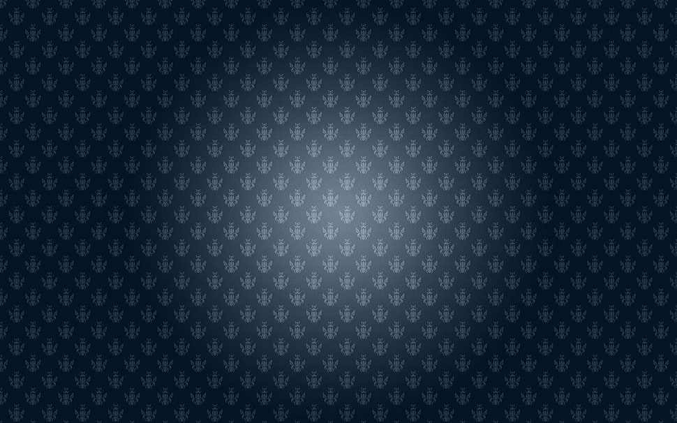 blue and gray printed wallpaper HD wallpaper