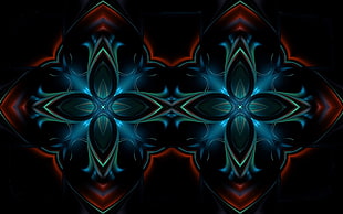 Kaleidoscope,  Patterns,  Dark,  Paint