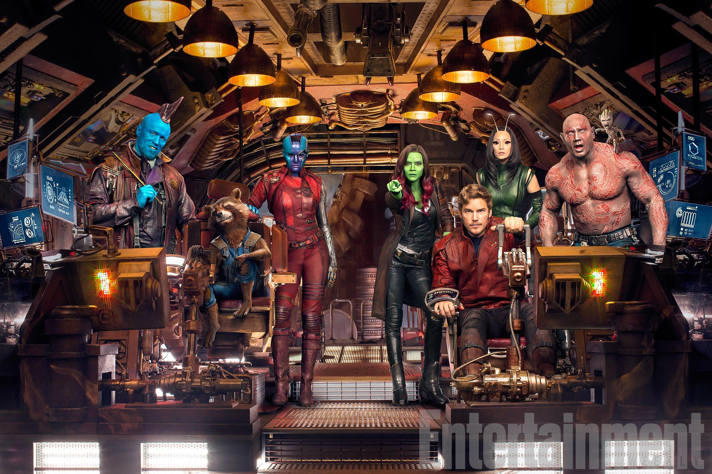 Marvel Guardians of the Galaxy poster, Guardians of the Galaxy Vol. 2, Star Lord, Gamora , Rocket Raccoon