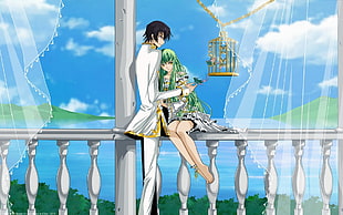 Code Geas Lelouch and Cc display wallpaper