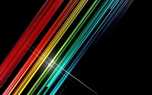 Line,  Rays,  Light,  Shine