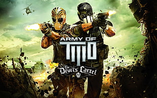 Army Of Two The Devil's Cartel game poster, video games