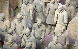 Terracotta warriors HD wallpaper