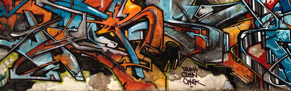 graffiti art, graffiti HD wallpaper
