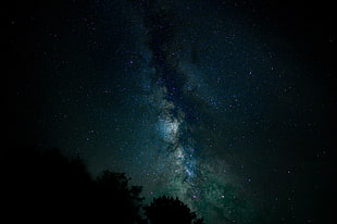 heavenly bodies, Starry sky, Stars, Milky way HD wallpaper