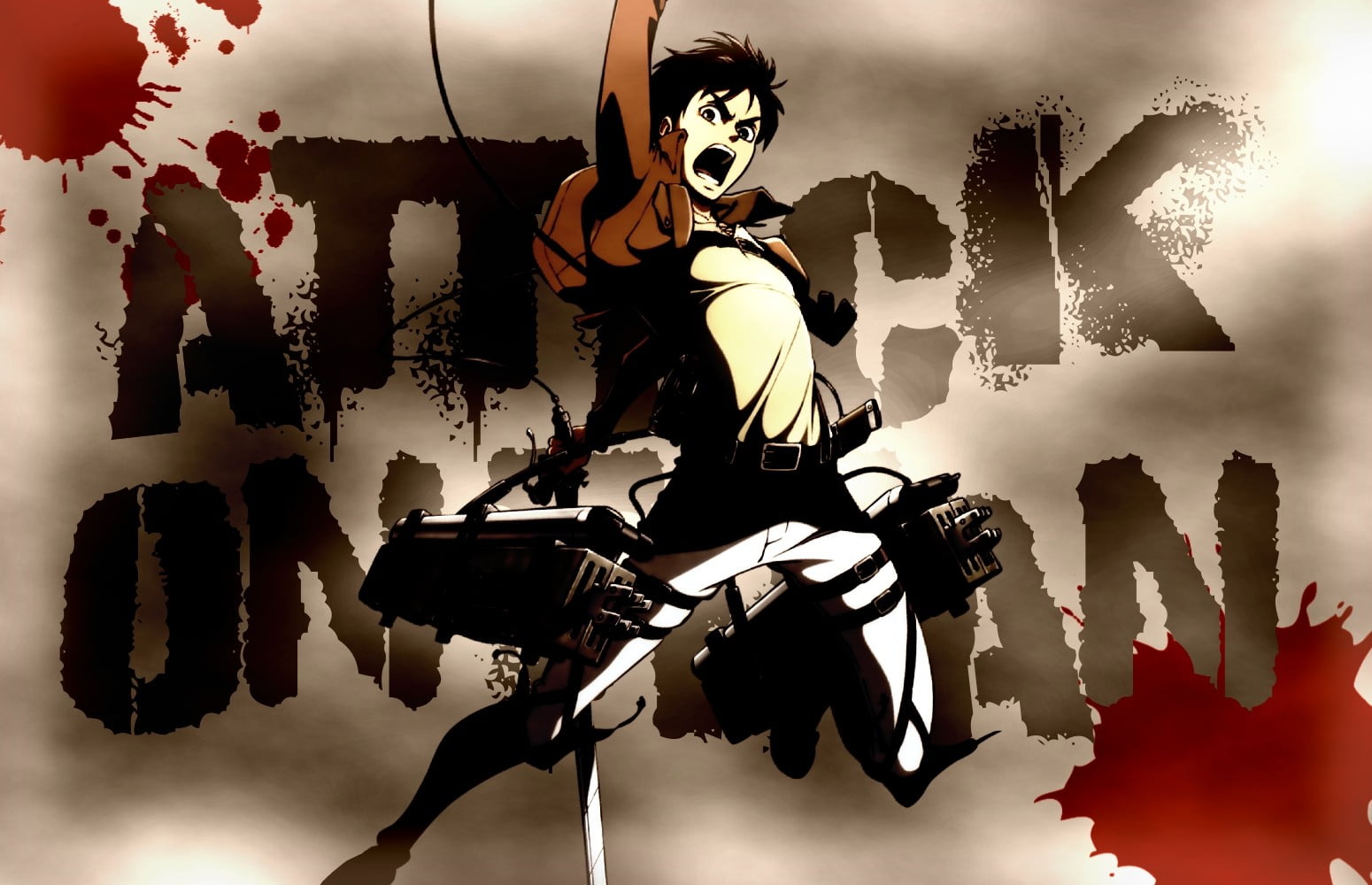Attack On Titan Wallpaper Shingeki No Kyojin Eren Jeager Anime
