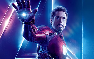 Tony Stark of Avengers, Avengers Infinity War, Iron Man, Robert Downey Jr., Tony Stark