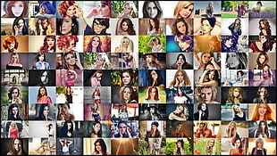 women, Girls' Generation, mosaic, model HD wallpaper