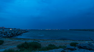 body of water, sea, sky, clouds, blue