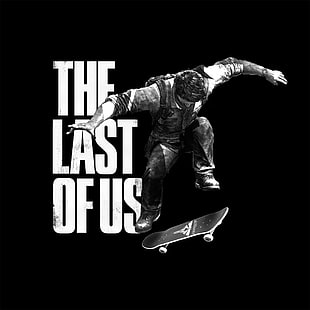 The Last of Us illustration, The Last of Us, Joel, video games, skateboard HD wallpaper