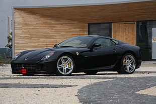 black Ferrari F12 Berlinetta