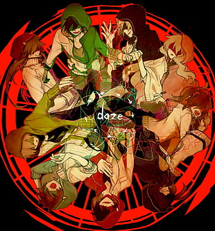 animated Daze characters wallpaper, Kisaragi Shintaro, Kisaragi Momo, Kozakura Mary, Amamiya Hibiya