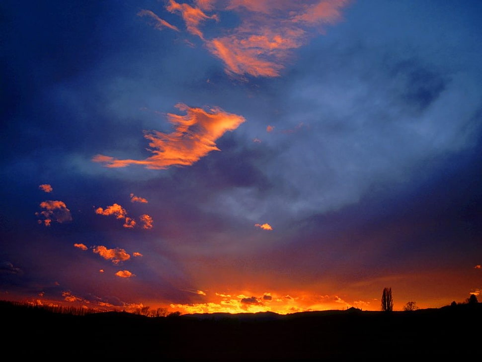 sunset, sunset HD wallpaper