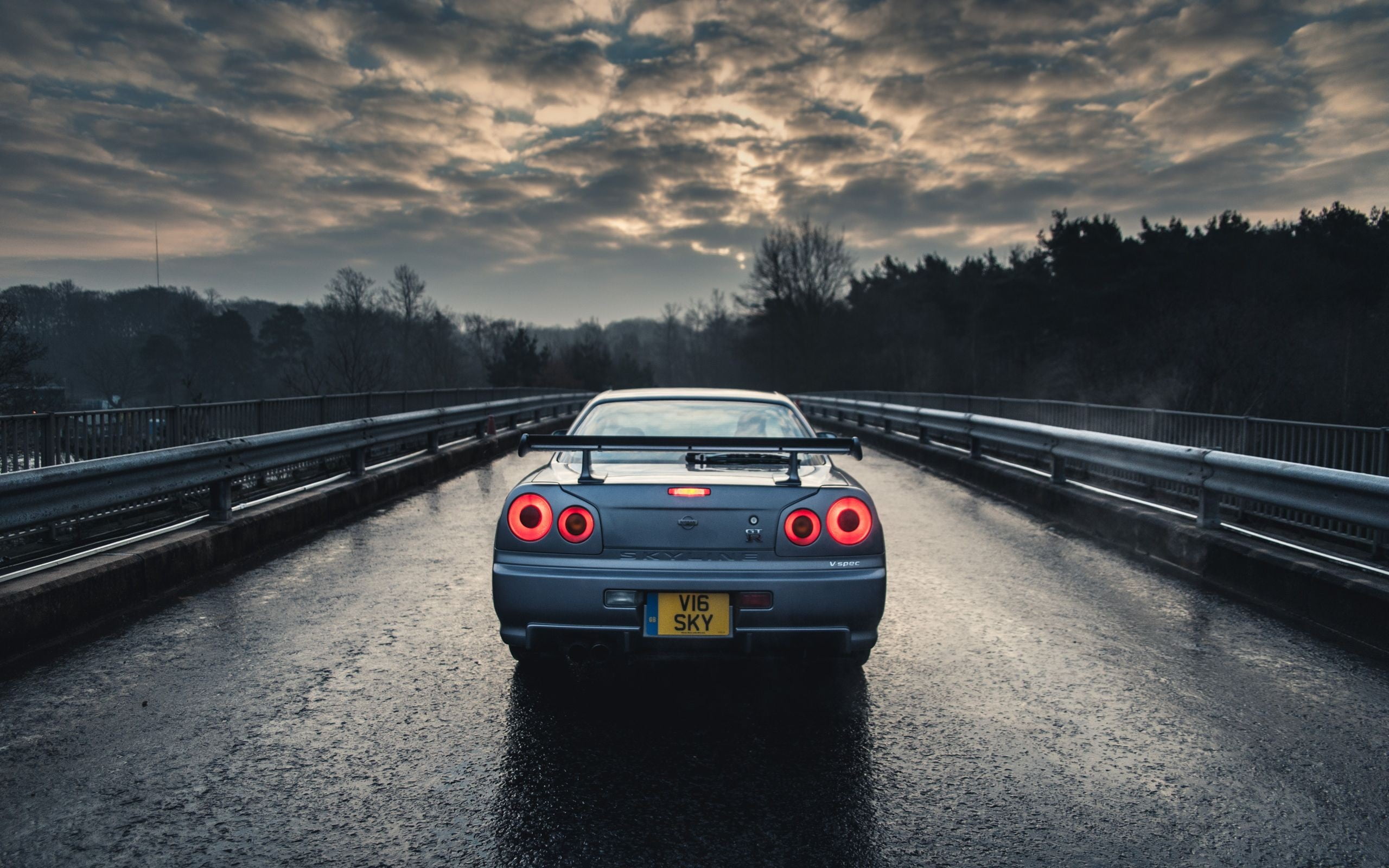 blue car, car, Nissan, Nissan Skyline GT-R R34, blue cars