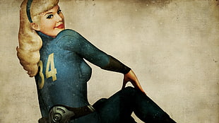 Fallout, pinup models, video games