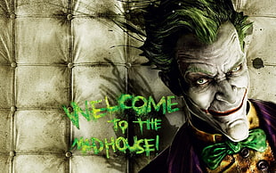 The Joker illustration, Batman, Joker, Batman: Arkham Asylum, video games HD wallpaper