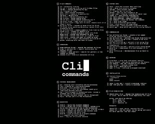 Cli Commands screengrab
