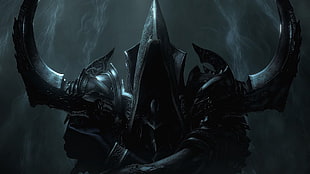 person armor digital wallpaper, Diablo III, fantasy art, video games, artwork