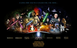 Star Wars poster, Star Wars, Trilogy, movies HD wallpaper