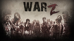 War z illustration, video games, WarZ, zombies
