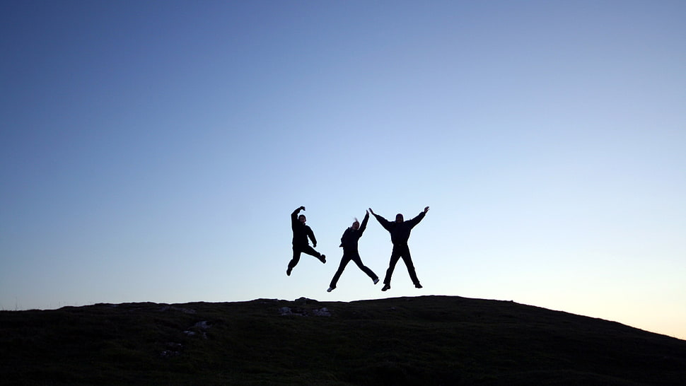 jumping, men HD wallpaper
